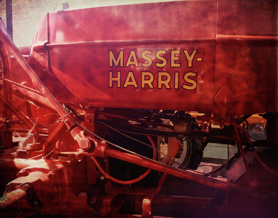 Massey Harris Vintage Tractor Photograph by Ann Powell