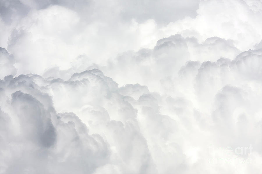 Massive Cumulus Clouds Photograph