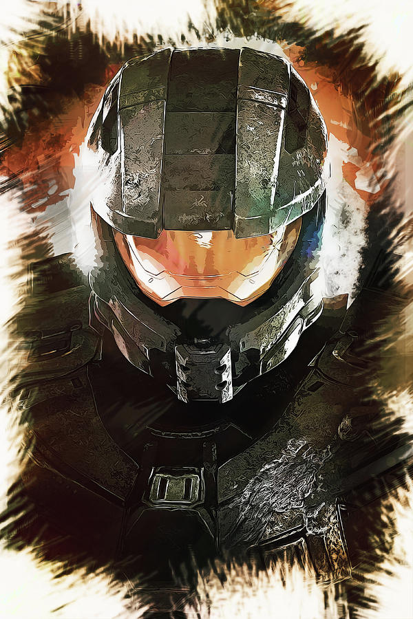 Game Digital Art - Master Chief by Dusan Naumovski Game Digital Art - Master Chief by Dusan Naumovski
