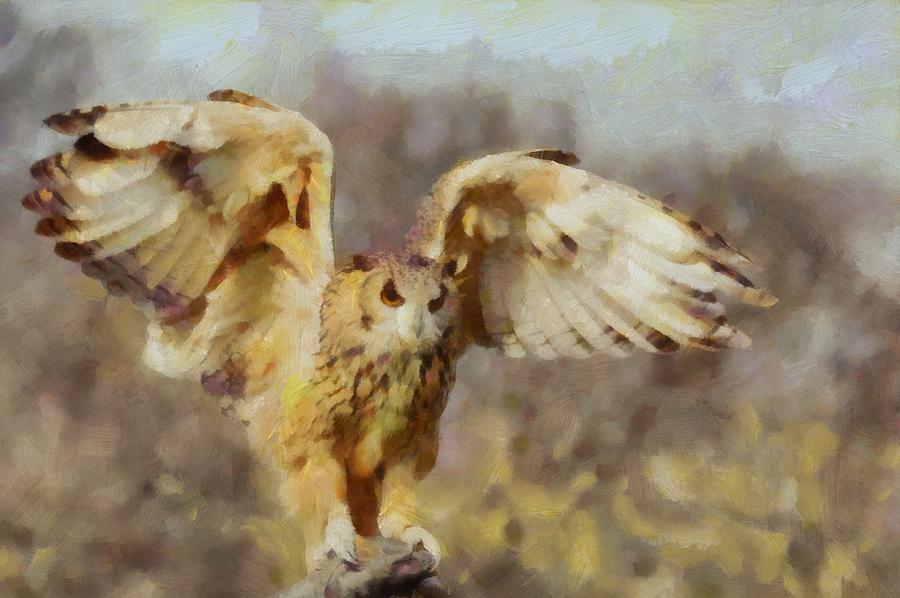 Master Of The Sky By Pierre Blanchard Painting