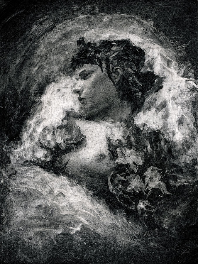 Dark Painting - Figure painting by Christian Klute Dark Painting - Figure painting by Christian Klute