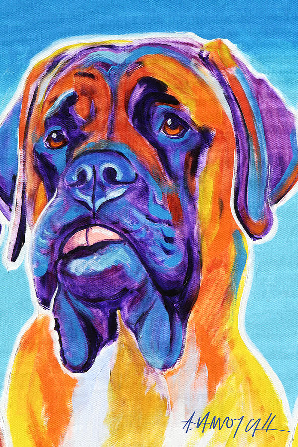 Mastiff - Lexus Painting by Dawg Painter