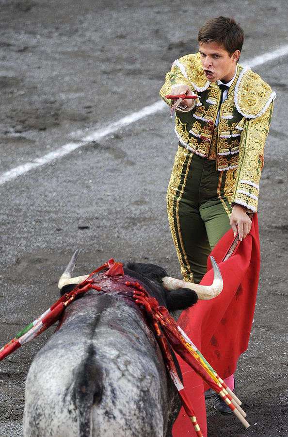 Bull Photograph - Matador El Juli by Rafa Rivas