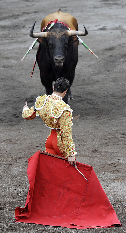 Bull Photograph - Matador Jose Maria Manzanares II by Rafa Rivas