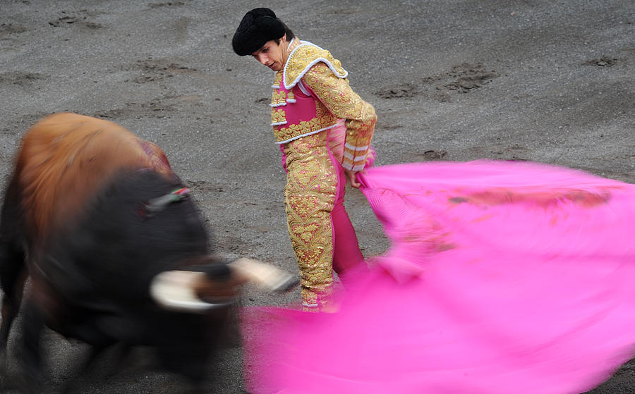 Bull Photograph - Matador Sebastian Castella by Rafa Rivas