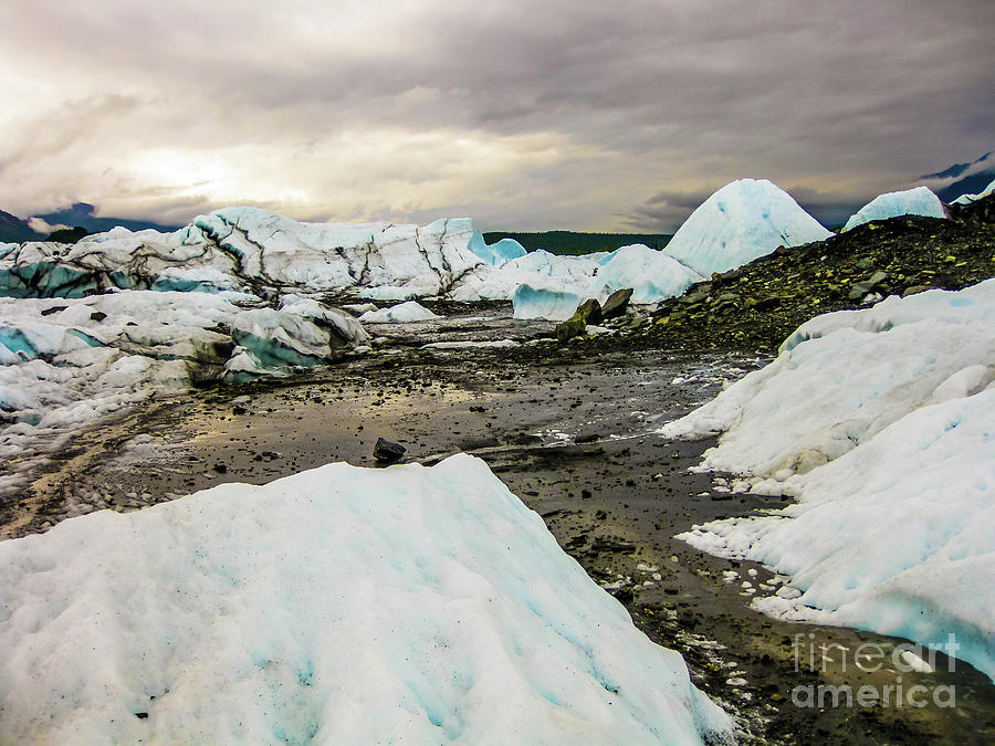 Matanuska Glacier Alaska Photograph By Benny Marty - Fine Art America