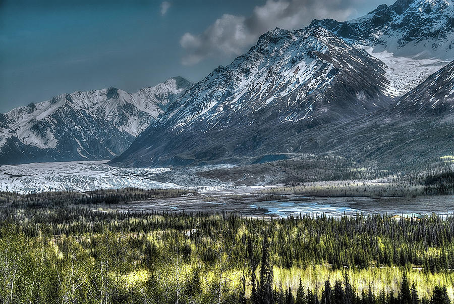 Matanuska Glacier, Alaska Photograph by Dyle Warren