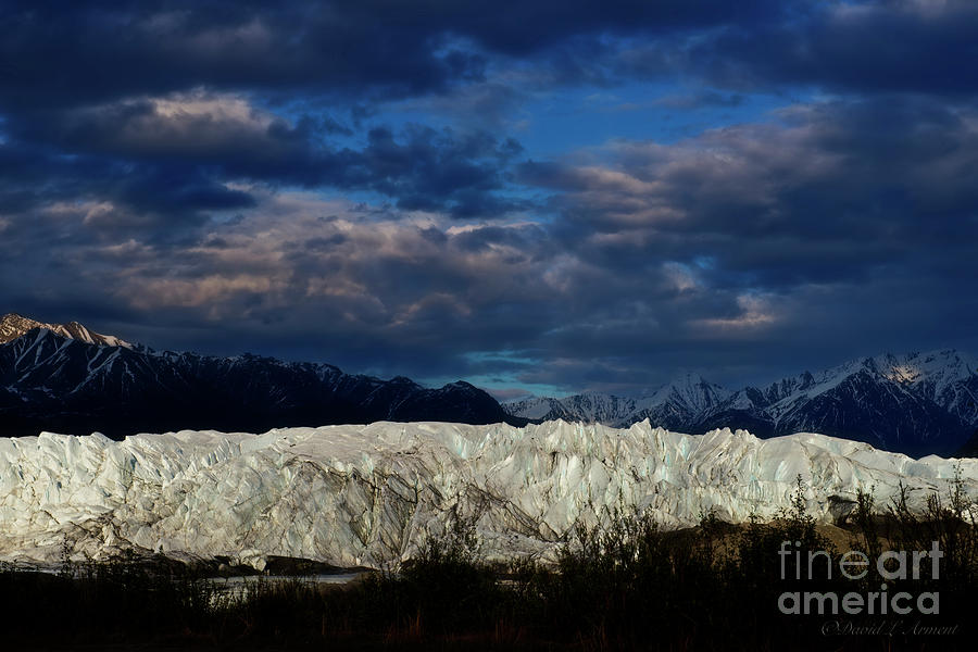 Matanuska Glacier Photograph by David Arment