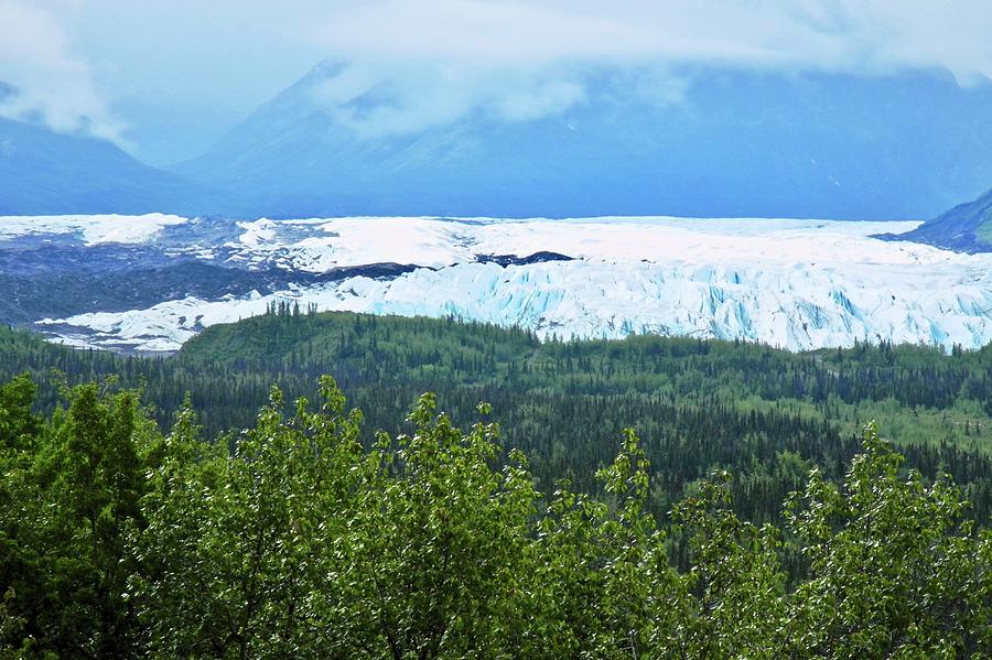 Matanuska Glacier in Alaska Photograph by Kirsten Giving