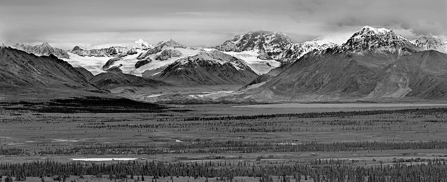 Mountain Photograph - Matanuska-Sustina Pano by Peter J Sucy