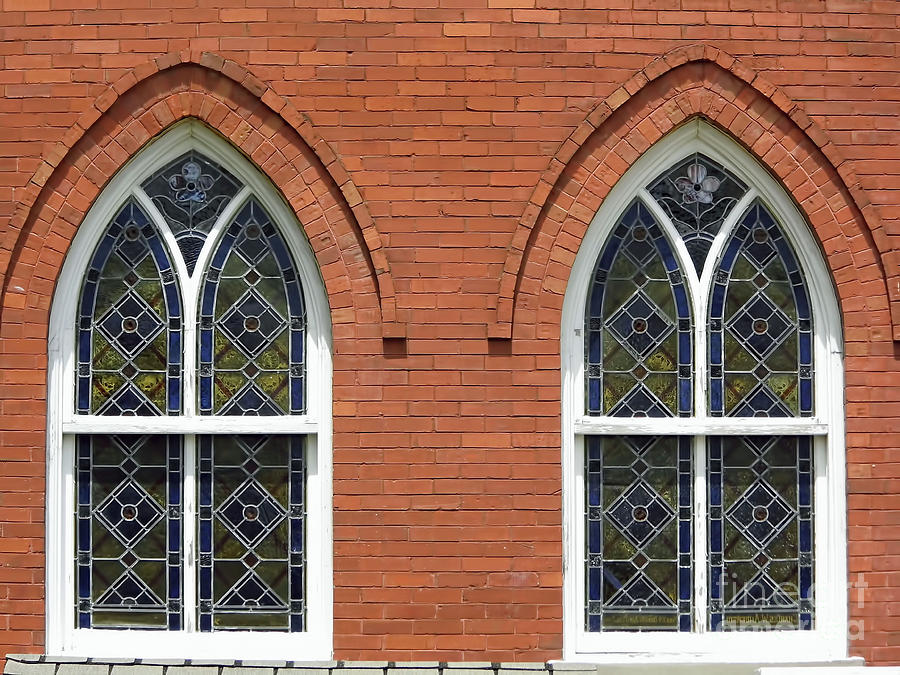 Matching Windows Photograph by D Hackett