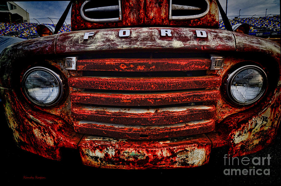 Rusty Smile Photograph by Randy Rogers
