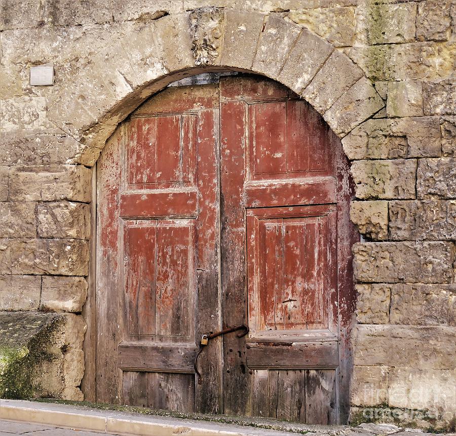 Matera Old Door Painting