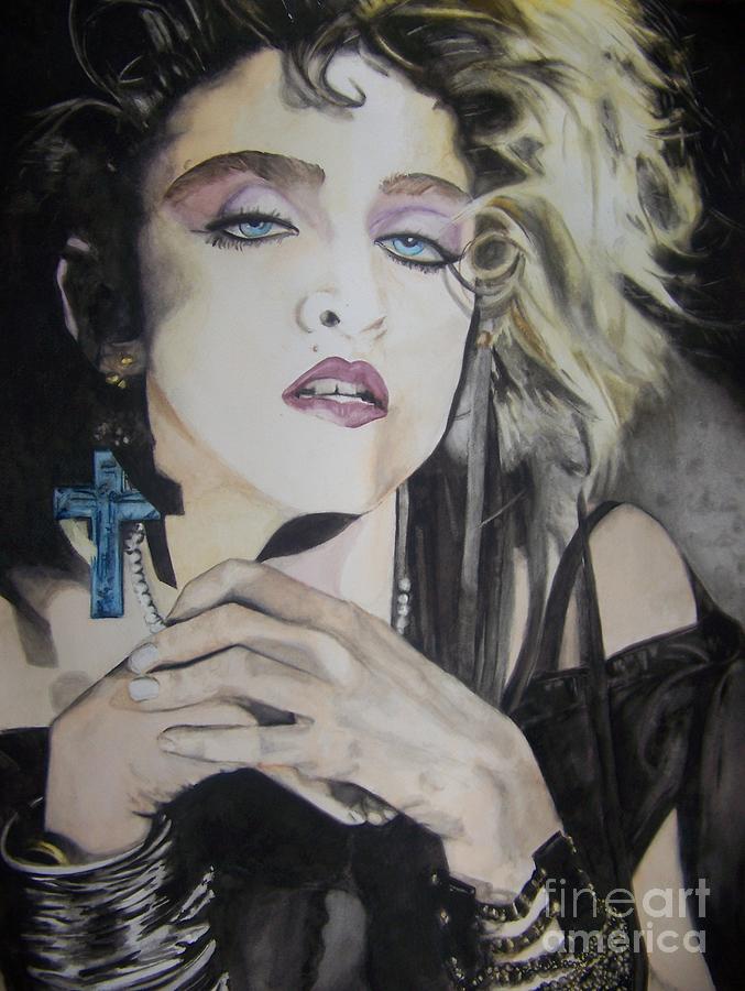 Material Girl Painting by Lance Gebhardt