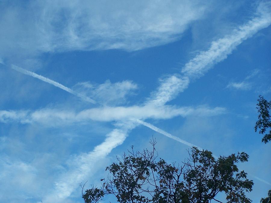 Math in the Sky Photograph by Lila Mattison