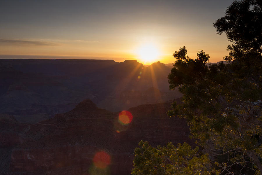 Mather Point Sunrise Photograph by Penny Meyers