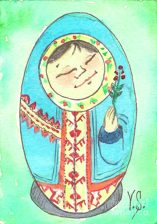 matryoshka painting