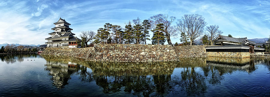 Matsumoto Castle Panorama Photograph by Kuni Photography