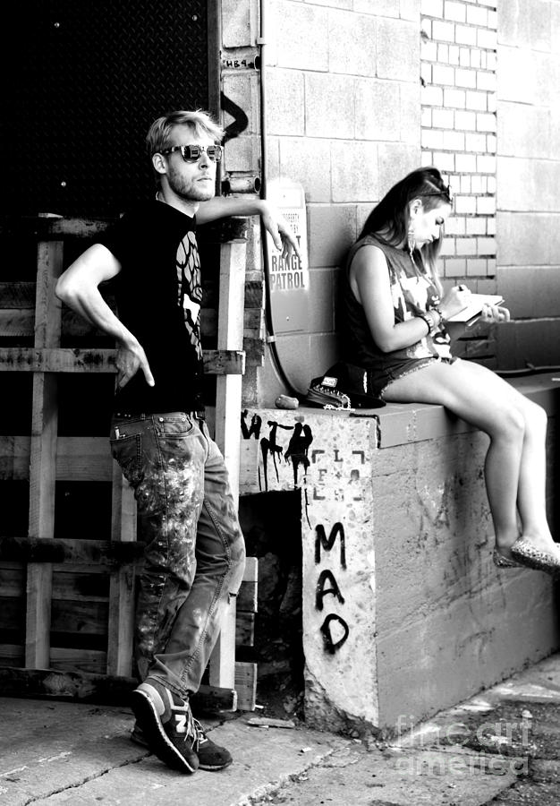 Denver Photograph - Matt and Olivia ready to Tag by Jennifer Camp
