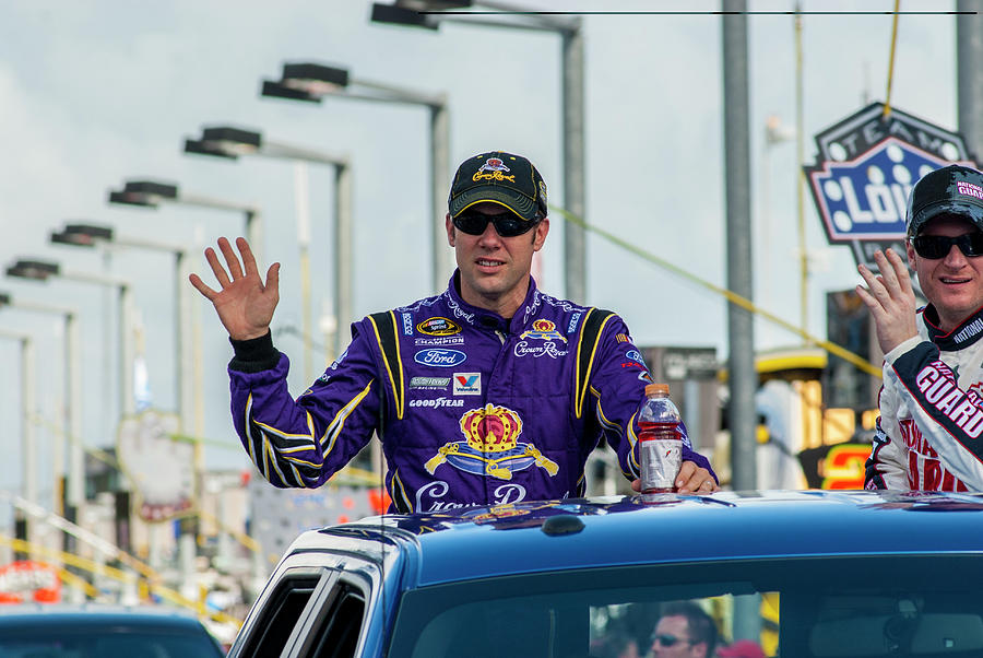 Matt Kenseth Photograph by Kevin Cable