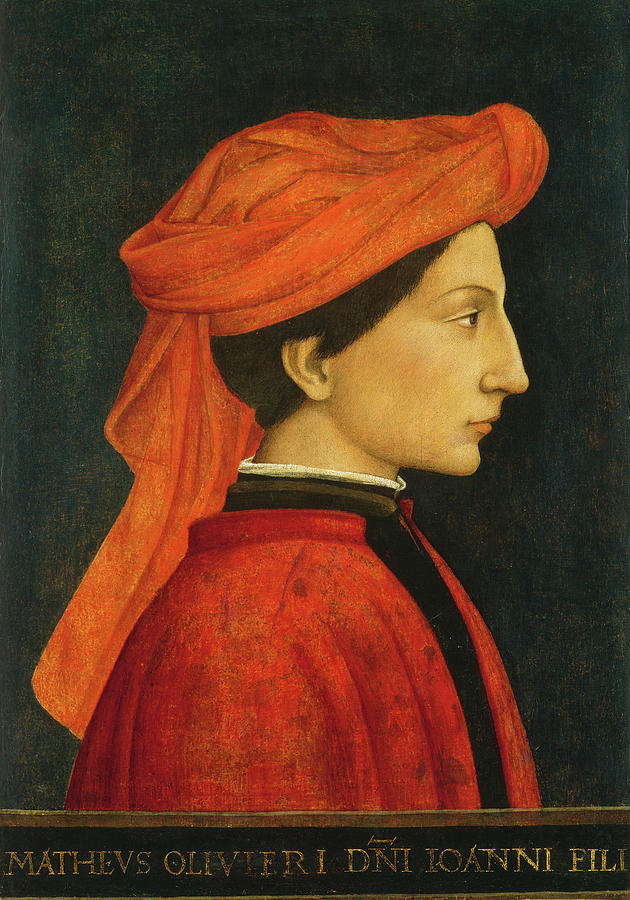 Matteo Olivieri Painting by Florentine 15th Century
