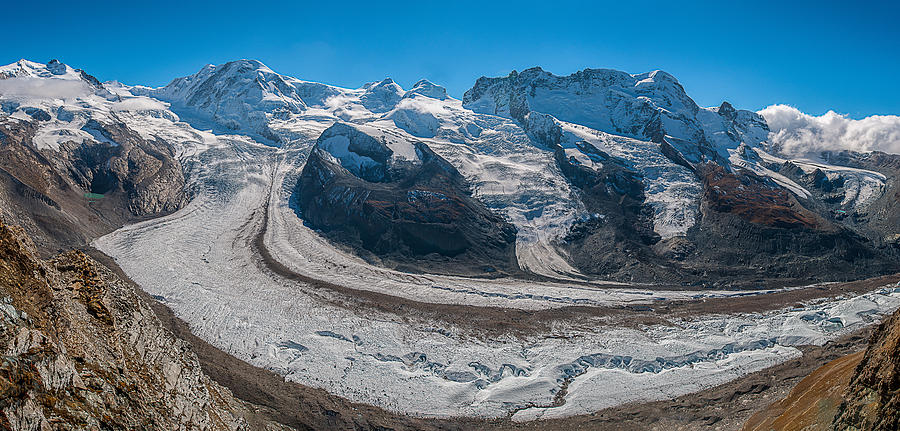 Matterhorn Glacier Paradise Photograph by Brenda Jacobs