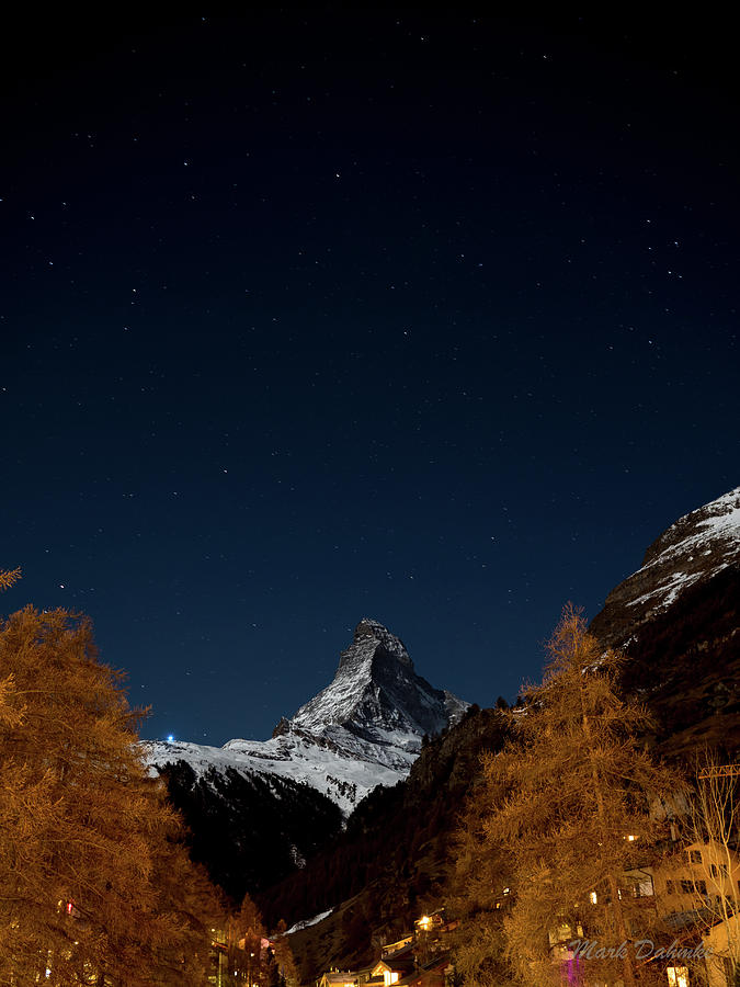 Matterhorn Skyscape Photograph by Mark Dahmke