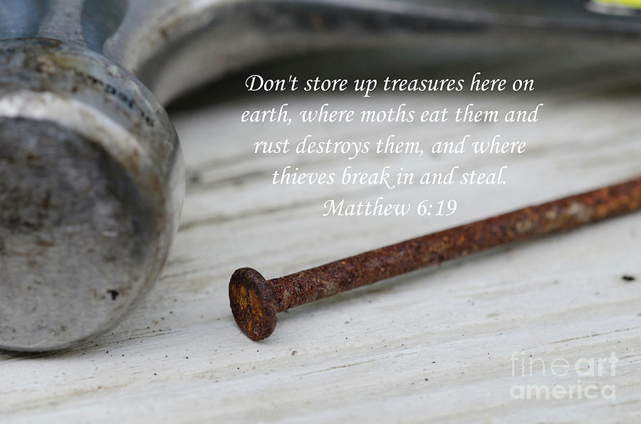 Matthew 6 Photograph by Dale Powell