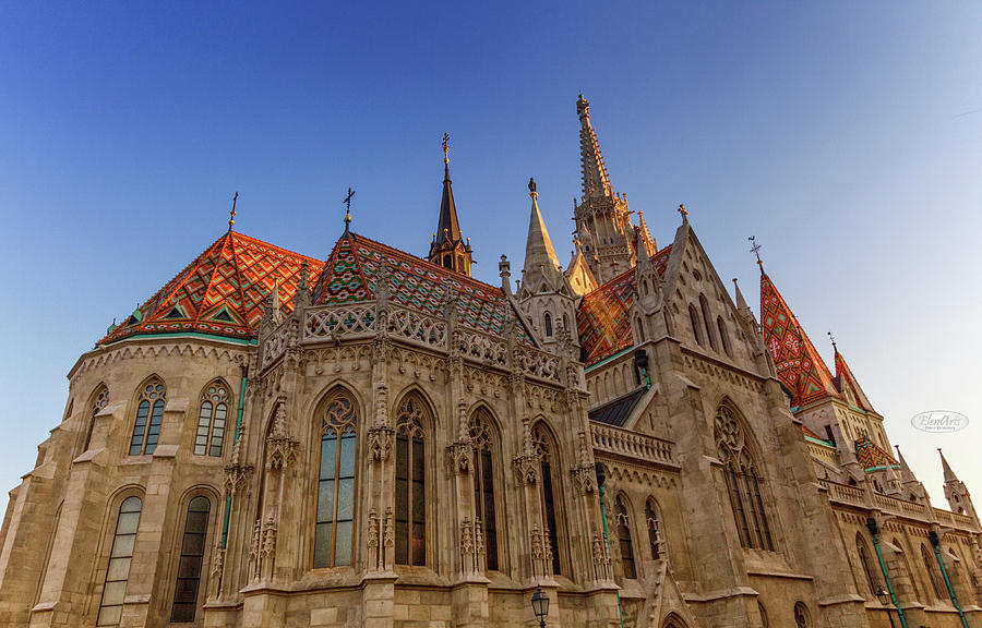 Matthias Church, Budapest, Hungary Photograph by Elenarts - Elena Duvernay photo