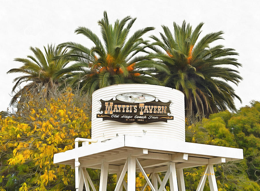 Matties Tavern Los Olivos California Photograph by Floyd Snyder