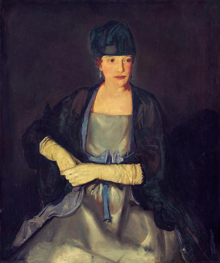 Portrait Painting - Maud Dale by George Bellows