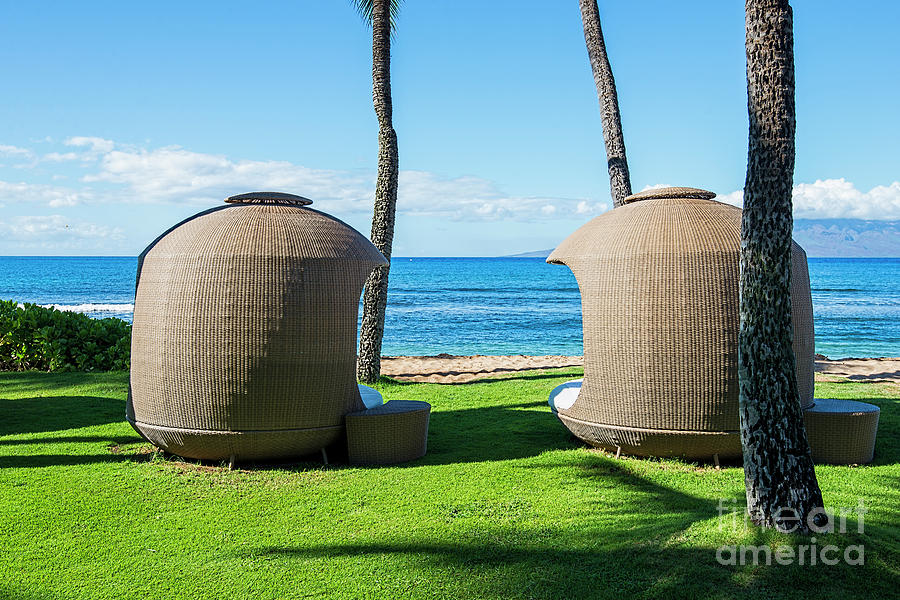 Maui chairs 2 Photograph by Baywest Imaging