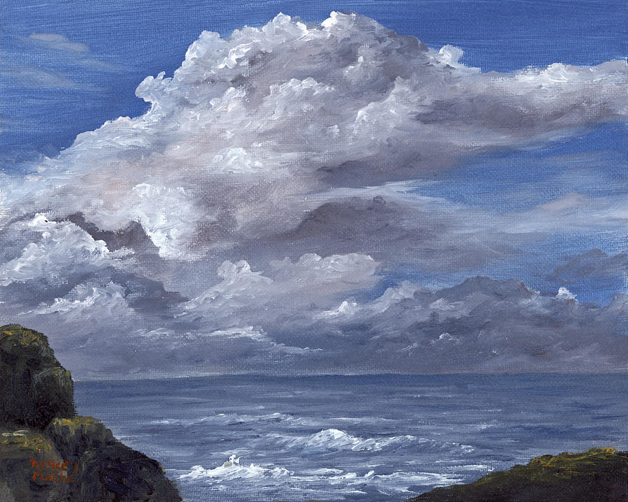 Maui Clouds Painting by Darice Machel McGuire