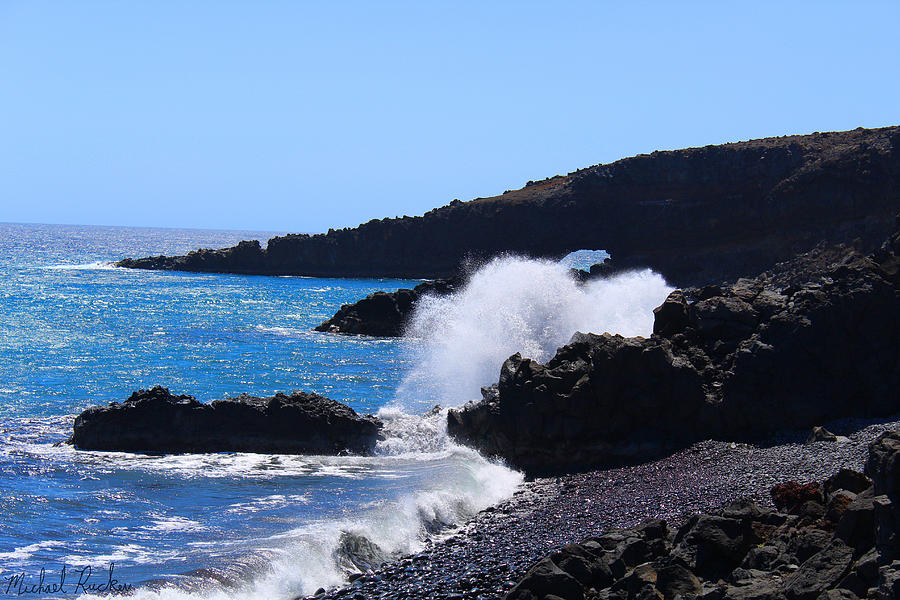 Maui Island Cove Photograph by Michael Rucker
