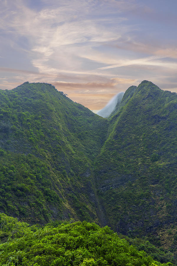 Maui Mountain Majesty Photograph by Bill and Linda Tiepelman