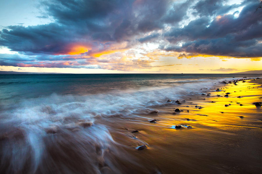 Maui Shores Photograph by James Roemmling