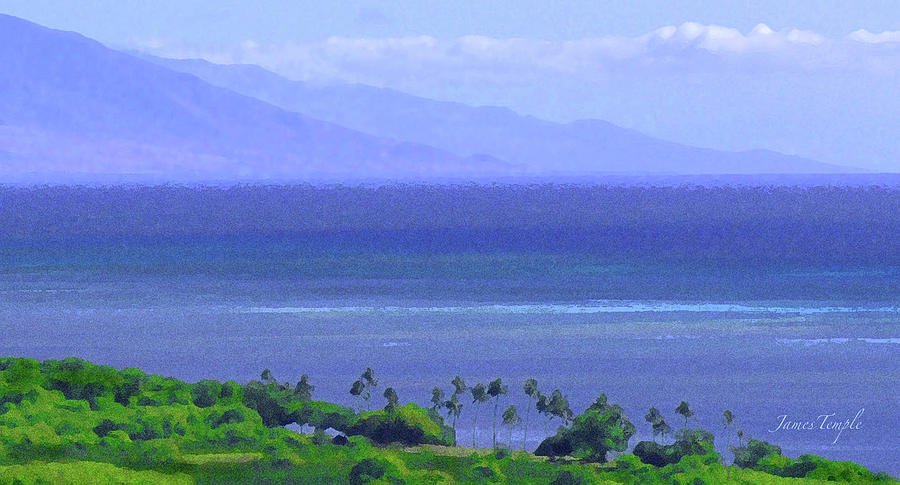 Maui View Photograph by James Temple