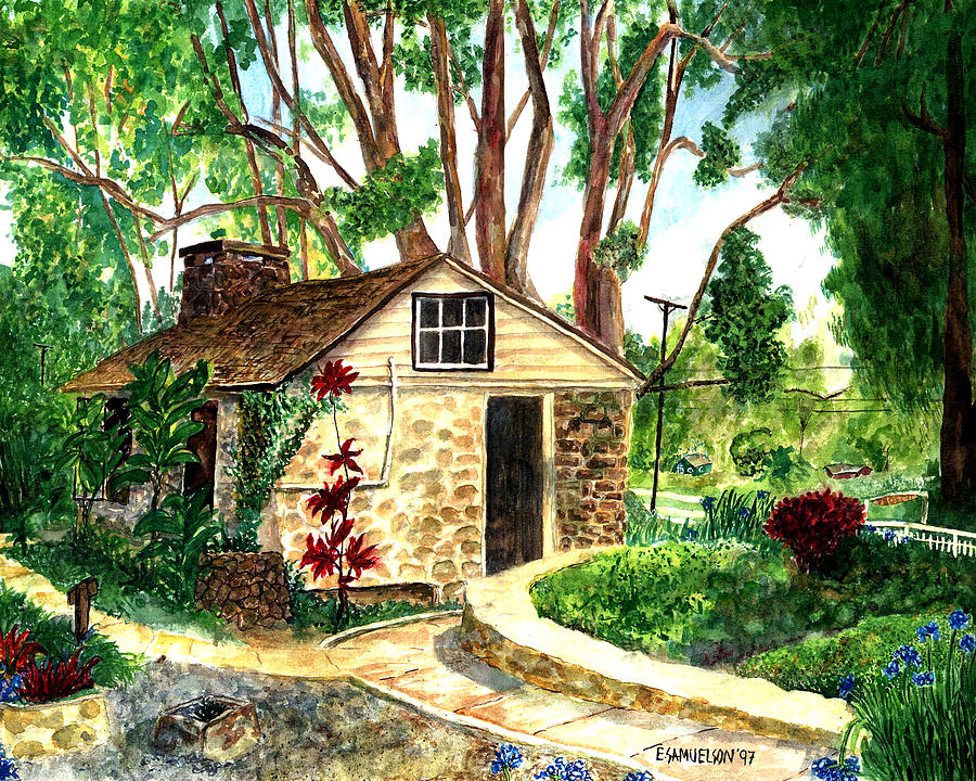 Maui Winery Painting by Eric Samuelson