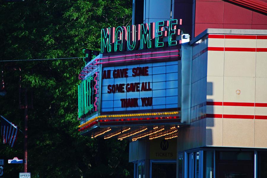 Maumee Movie Theater I Photograph by Michiale Schneider