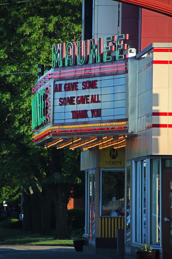 Maumee Movie Theater II Photograph by Michiale Schneider