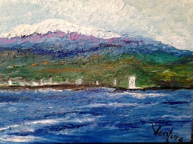 Hilo Bay At First Sight Painting by Clare Ventura