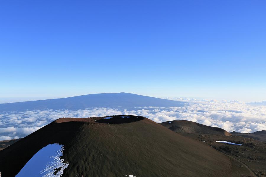 Mauna Loa in the distance Photograph by M C Hood