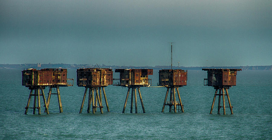 Maunsell Forts Thames Photograph by David French