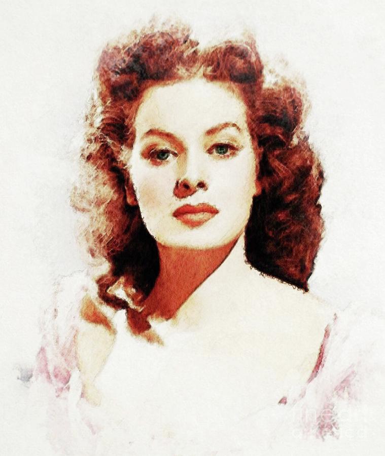 Maureen O'Hara Digital Art by Esoterica Art Agency - Pixels Merch