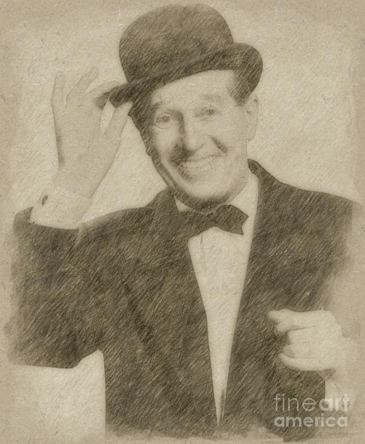 Maurice Chevalier, Actor Drawing