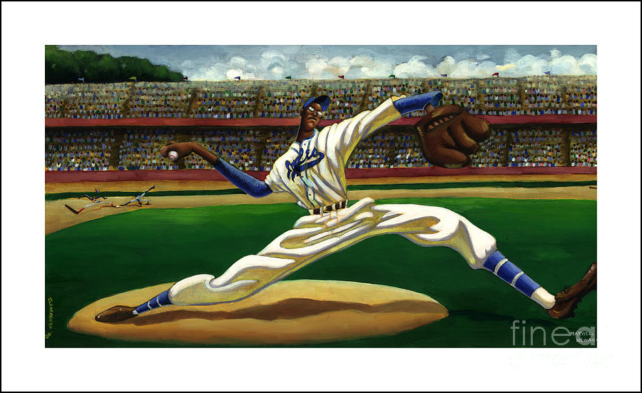 Field Of Dreams Painting - Max On The Mound by Keith Shepherd