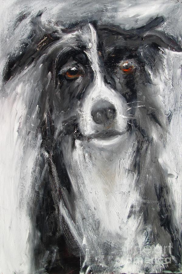 Pet portraits paint your pet , in oil or charcoal sketchs, see my website www.pixi-art.com for more Painting by Mary Cahalan Lee - aka PIXI