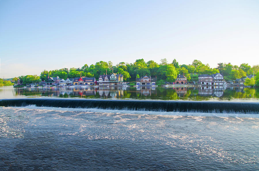 Boathouse Row in Philly by Bill Cannon