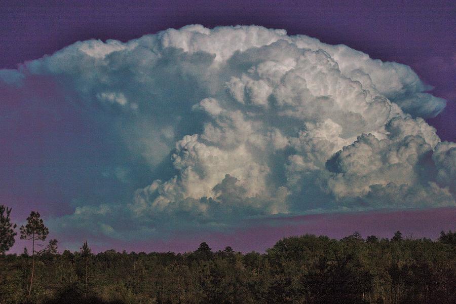 Thunderstorm Photograph - May Be Trouble by John Glass