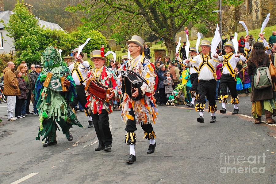 May Day Morris in Hastings Photograph by David Fowler